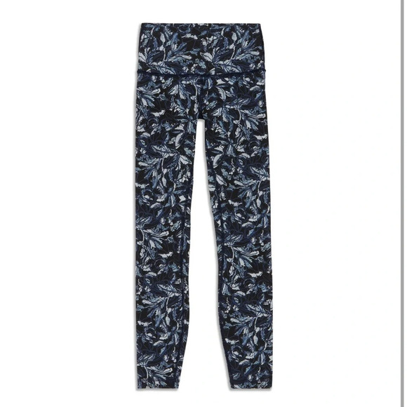 Lululemon Embellished Multi Wunder Under High Rise Cropped Legging, Women’s 4 - Picture 3 of 9